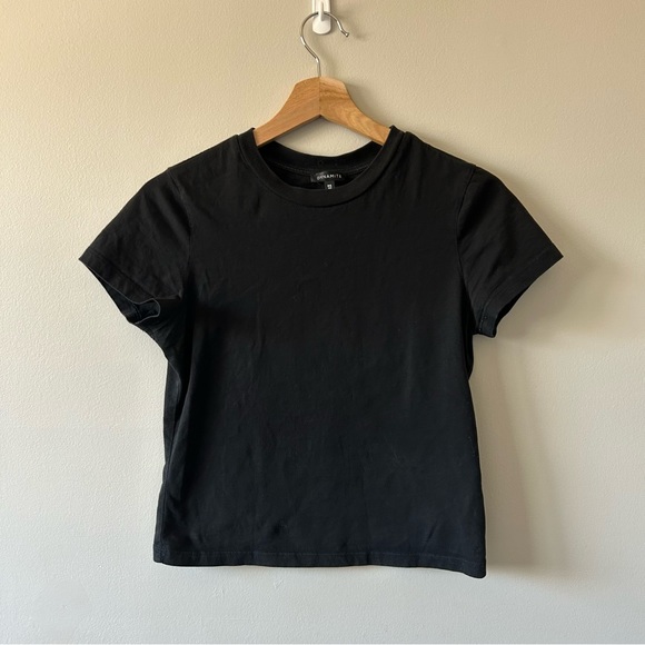 Dynamite Tops - Dynamite 100% Prima Cotton Tee Shirt Black Small Perfect Basic T-Shirt
